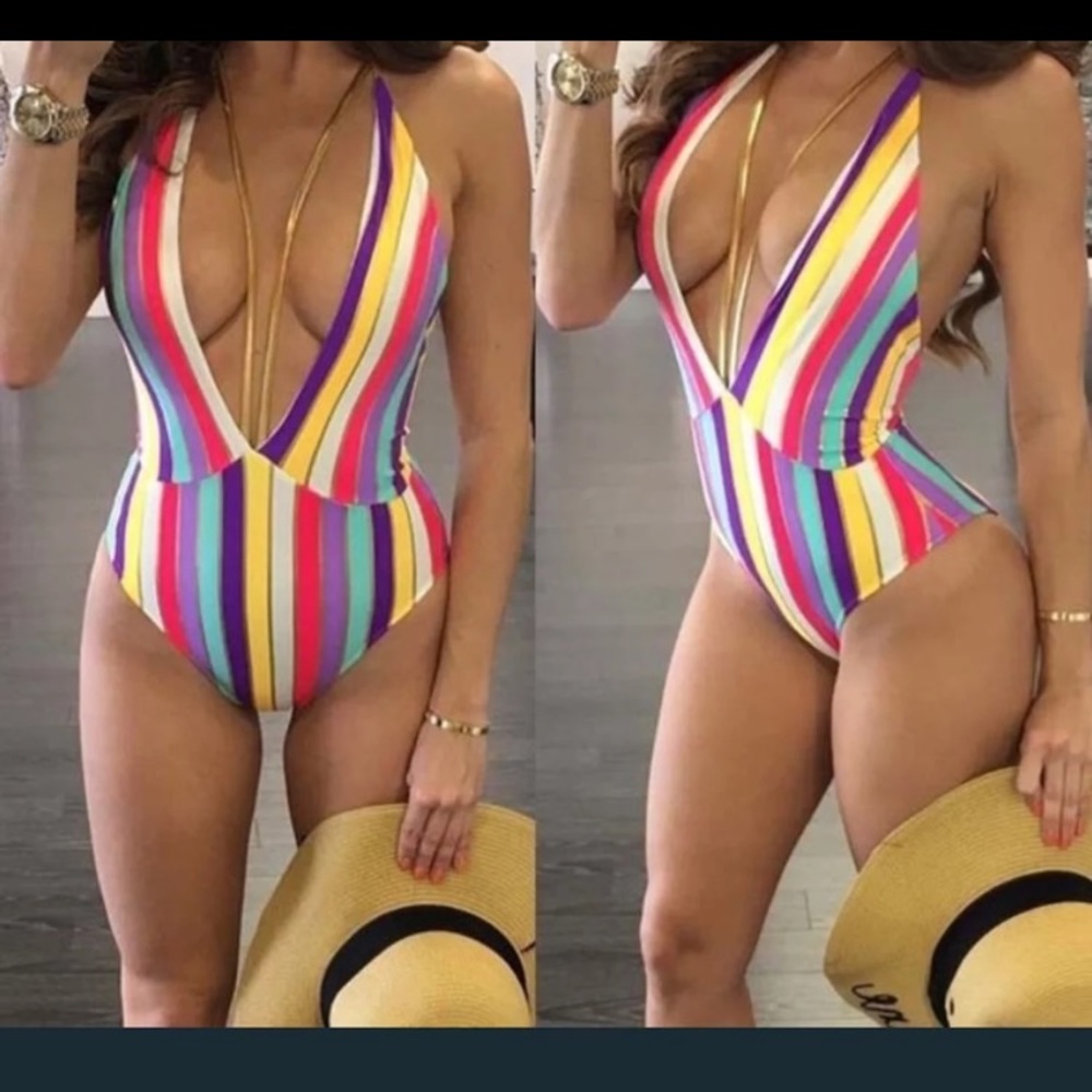 Monokini one piece swimsuit bathing suit